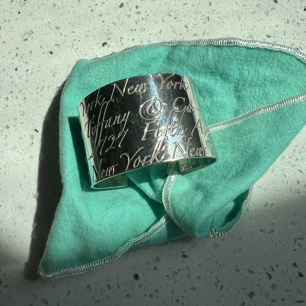 Tiffany & Co. Silver Cuff Bracelet - Picture 1 of 15